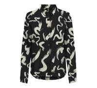 ONLY Women's Onlnova Life Elite L/S Lynne Shirt Blouse, Black/AOP:592 Charm Boho, M