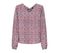 Onlnova Life Elite L/S Mallory Top AOP, Red Orange/AOP:591 Soul, S