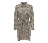 ONLY Women's Onlnova Life Elite L/S Shirt Dress, Chipmunk/AOP:588 Breaker Geo, S