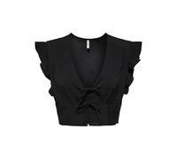 Onlnova Life Elite S/S Shiva Top Solid, Black, XS
