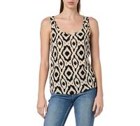 ONLY Women's Onlnova Life S/L Top Ptm, Black/AOP:491 Black Daze, 10