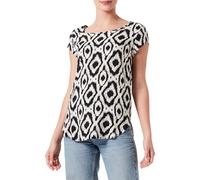Onlnova Life S/S TOP AOP PTM, Black/AOP:491 Black Daze, 8
