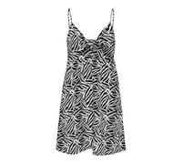 Onlnova Life Vis Jules Dress AOP, Black, S