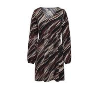 ONLY Women's Onlnova Life Vis L/S Siri Dress, Brown Stone/AOP:589 Russet Graphic, S