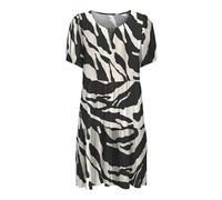 ONLY Women's Onlnova Life Vis Thea Kh Dress AOP, Black, XL