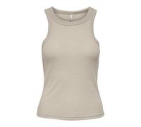 Onlryder S/L O-Neck Top JRS, Pumice Stone, L