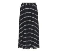 Onlstar Life Pleated Long Skirt PTM, Black/AOP: Eroded Tiedye, M