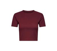 Onlstella S/S O-Neck Top Box JRS, Ruby Wine, XS