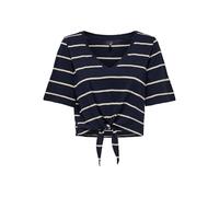 Onlsummer S/S V-Neck Knot Top JRS, Blazer Navy, XL