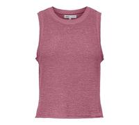 Onlsunny KNT Nca O-Neck Tank Top, Heather Rose, M