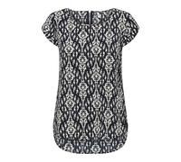 ONLY Women's Onlvic S/S AOP Top Noos Ptm, Total Eclipse, 16