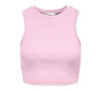 Onlvilma S/L Cropped Tank Top JRS Noos, Pink Lady, S