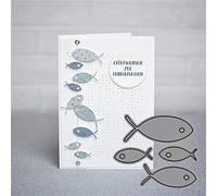 Only 1 Set Small Fish Cutting Dies,DIY Scrapbooking Artist Metal Cutting Dies Stencils for Scrapbooking New Dies Die Cut Stitch Craft Die Stencil