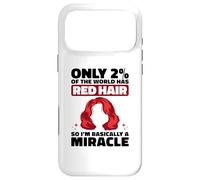 Only 2% of the world - Red Hair Red Head Redhead Case for iPhone 17 Pro Max