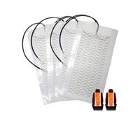 (Only 4 Heating Pads) Car Seat Heater Universal 12V Carbon Fiber Car Heat Pads 3 Level Heated