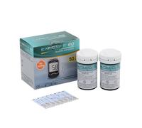 (Only 50X test paper+50X needles) EXACTIVE EQ IMPULSE Blood Glucose Monitor Kit + Test Strips + Lancets