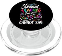 Only A Special Teacher Can Hear What A Child Cannot Say PopSockets PopGrip for MagSafe