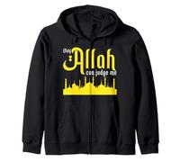 Only Allah Can Judge Me Ramadan Kareem Eid Muslim Islam Zip Hoodie