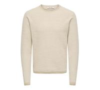 ONLY and SONS ONSERIC REG 12 STRUC CREW KNIT NOOS Knit jumper beige XXL