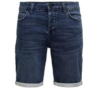ONLY and SONS ONSPly Life Reg D Blue Slim Fit Shorts blue L