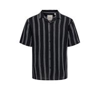 ONLY and SONS ONSTREV LIFE REG STRIPE SHIRT NOOS Short-sleeved Shirt navy M