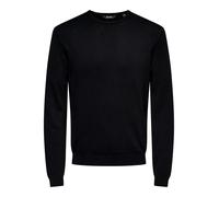 ONLY and SONS ONSWYLER LIFE REG 14 LS CREW KNIT NOOS Knit jumper black XL