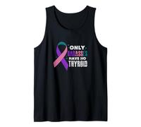 Only Badasses Have No Thyroid Cancer Fighter Warrior Grunge Tank Top