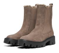 Only Betty-9 Warm Lined Polyurethane Women's Brown Stone Heeled Ankle Boots UK 6