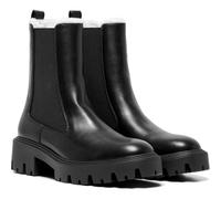 Only Betty-9 Warm Lined Polyurethane Women's Black Heeled Ankle Boots UK 3