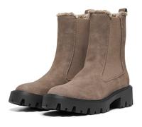 Only BETTY-9 WARM LINED Polyurethane WoMens Brown Stone Heeled Ankle Boots - Size UK 8