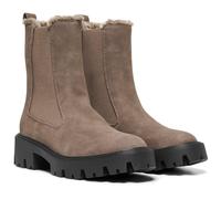 Only Betty-9 Warm Lined Polyurethane Women's Brown Stone Heeled Ankle Boots UK 3