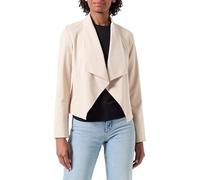 ONLY Women's Onllilia L/S Short Mel Blazer CC TLR, Oxford Tan/Detail: Melange, 14