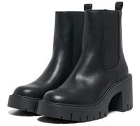 ONLY BLUEBELL-1 Polyurethane Women's Black Heeled Ankle Boots - UK 3 / EU 36 / US 6