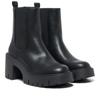 Only Bluebell-1 Polyurethane Women's Black Heeled Ankle Boots UK 8