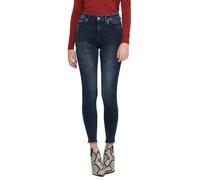 Only Blush Life Mid Waist Skinny Ankle Jeans Blue XS / 32 Women