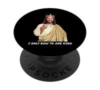 Only Bow to One King Jesus PopSockets Adhesive PopGrip