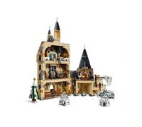 (Only building blocks) Harry Potter The Goblet of Fire Hogwarts Clock Tower Castle w/ Hermione Ron without box