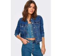 Only Buttoned Denim Jacket Denim