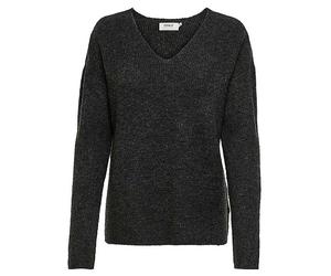 Only 'Camilla' Knit Jumper Dark Grey Marl