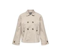 ONLY Carmakoma Carapril Life OTW Noos Women's Short Trench Coat, Oxford Tan, L