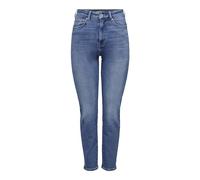 ONLY Carmakoma Caremily Stretch Hw St Ak DNM Cro005, Medium Blue (Medium Blue Denim), 48W x 32L