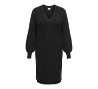 ONLY Carmakoma CARKATIA LS V-Neck Dress KNT NOOS, Black, 24/26
