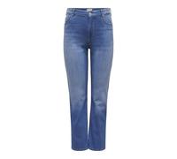 ONLY Carmakoma Carwilly Hw Straight DNM Rea12187 Noos, Medium Blue (Medium Blue Denim), 48W x 32L