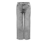 ONLY Carmakoma Carwilly Hw Wide DNM Tai0918, Grey Denim, 42W x 32L
