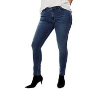 ONLY Carmakoma NOS Women's Caraugusta Hw Sk DNM Jeans MBD Noos Skinny, Blue (Medium Blue Denim Medium Blue Denim), 46W / 30L