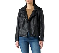 ONLY Carmakoma NOS Women's Caremmy Faux Leather Biker Noos Jacket, Black (Black Black), 20 (Manufacturer size: 46)