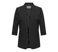 ONLY CARMAKOMA Womens Carelly 3/4 Life TLR Noos Jacket Blazer, Black, 20 Plus UK