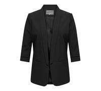 ONLY CARMAKOMA Womens Carelly 3/4 Life TLR Noos Jacket Blazer, Black, 22 Plus UK
