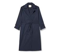 ONLY CARMAKOMA Women's Carhyachint OTW Spring Coat Trench, Night Sky, L