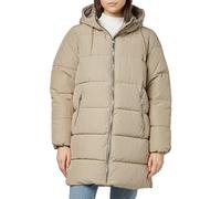 ONLY Carmakoma Women's Carnewdolly Long Puffer Coat OTW Noos Quilted, Brown, M